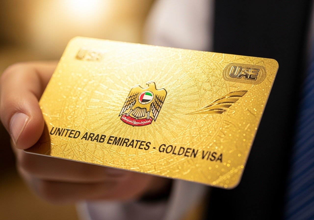 Dubai Golden Visa residency card — 10-year UAE residency permit for property investors
