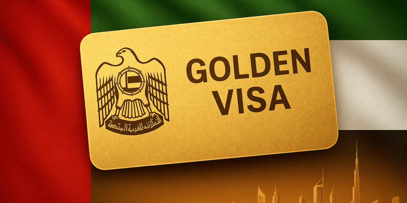 Dubai Golden Visa, 10-year UAE residency permit for property investors via GDRFA