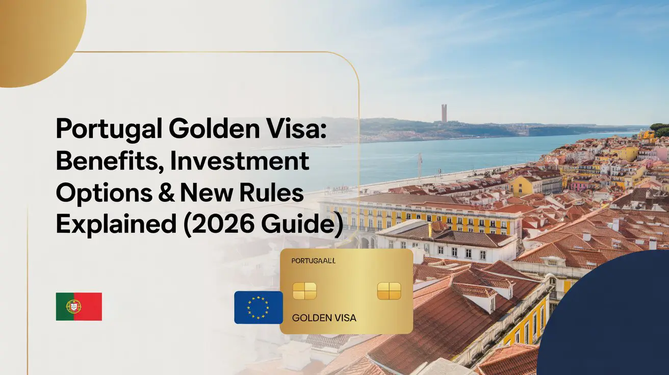 Portugal Golden Visa benefits and investment options — 2026 programme update