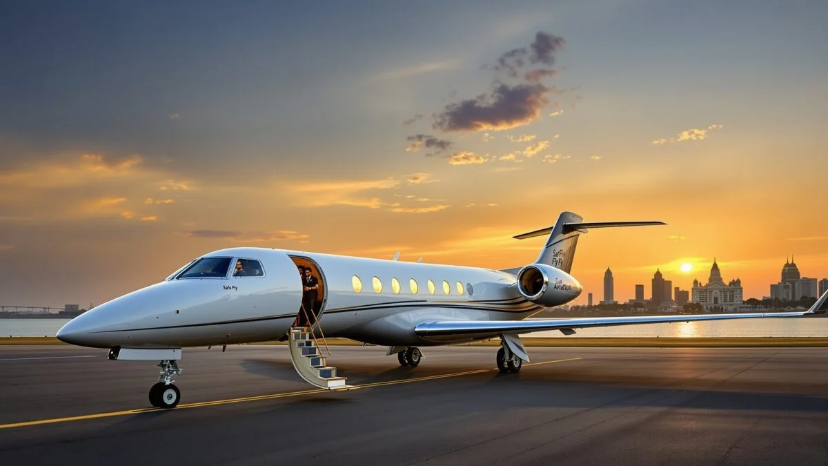 Private jet charter in Dubai — VIP aviation services for HNW residents and business investors